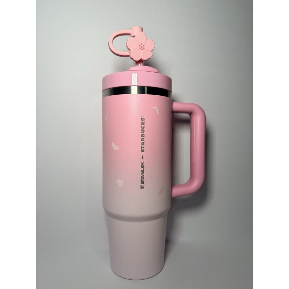 Stanley X Starbucks Taiwan 2025 Sakura Blossom Pink 30oz Tumbler BNWT